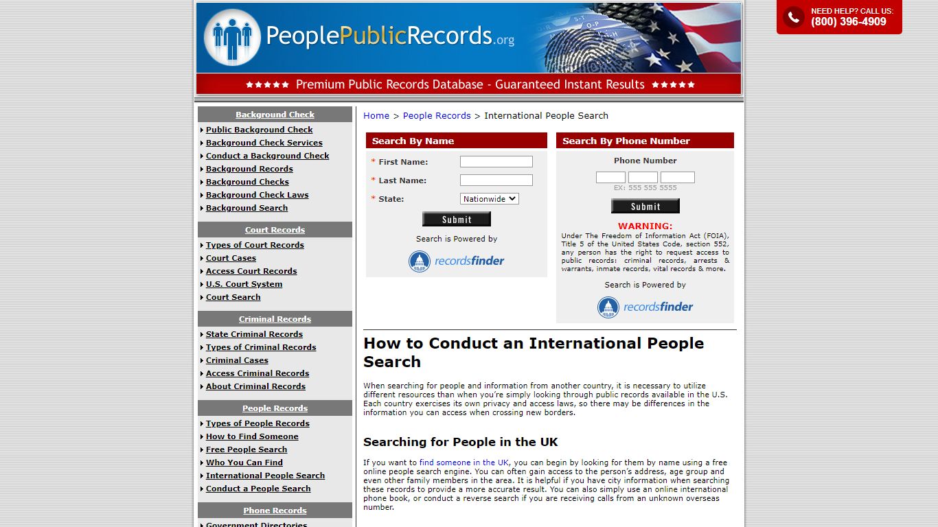 How to Conduct an International People Search